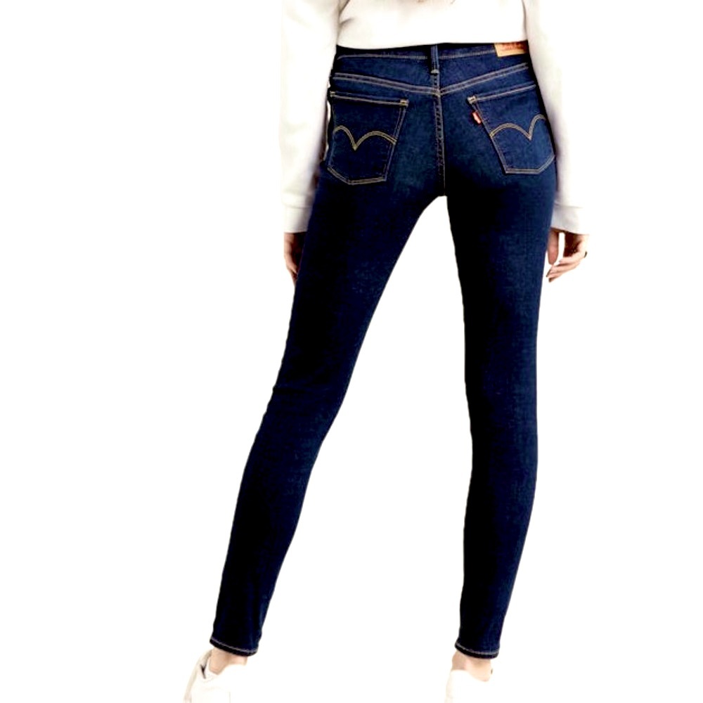 LEVI’S Slim fit JEAN’S 511 Dark wash stretch ankle Jean’s Sz 26 mid-rise Skinny - Picture 1 of 16
